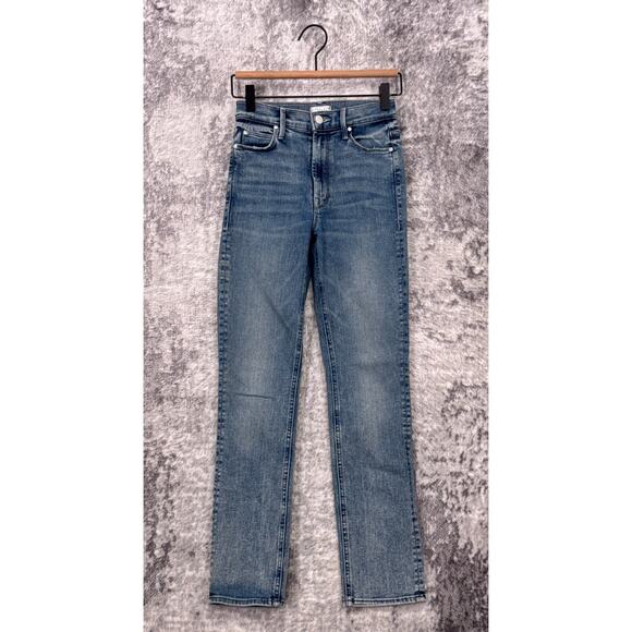 Mother Jeans 24 Womens The Dazzler High Rise Straight Leg Denim